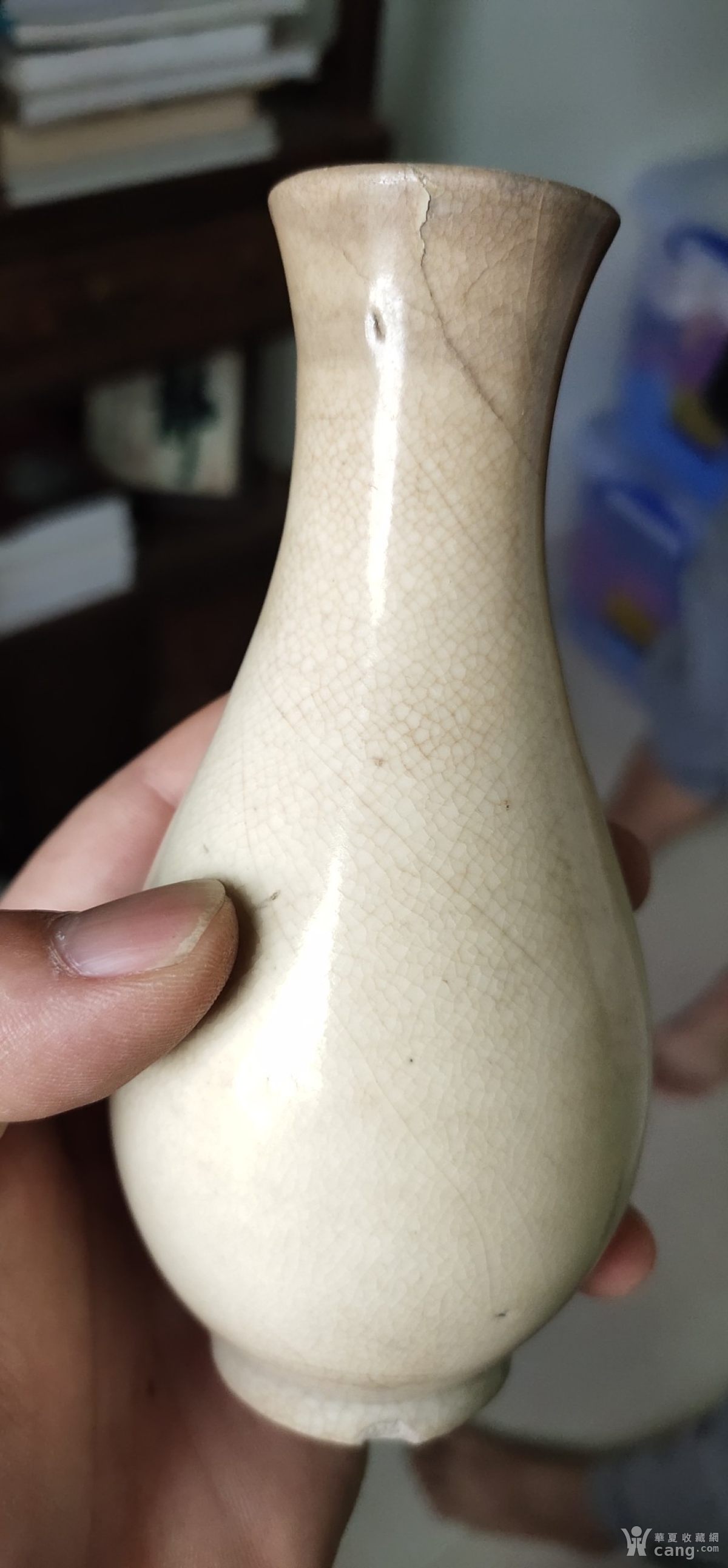 瓷器 清 清早中期漳州窑胆瓶,品相如图  藏品描述 藏品展示 报价记录