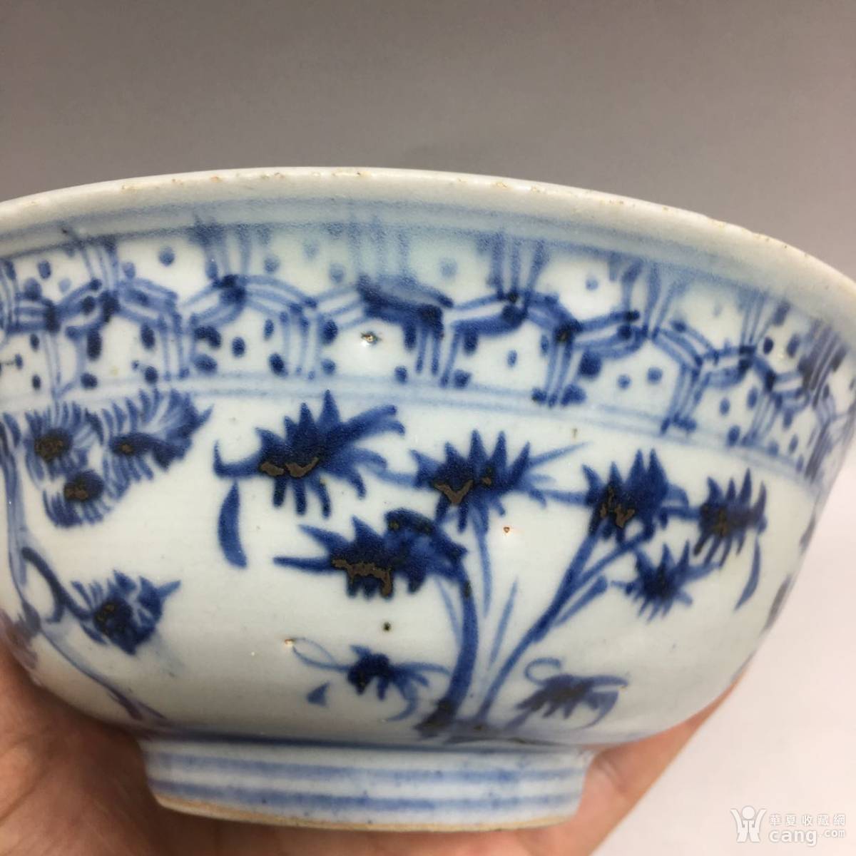 明代青花松竹梅青花大碗(全品)