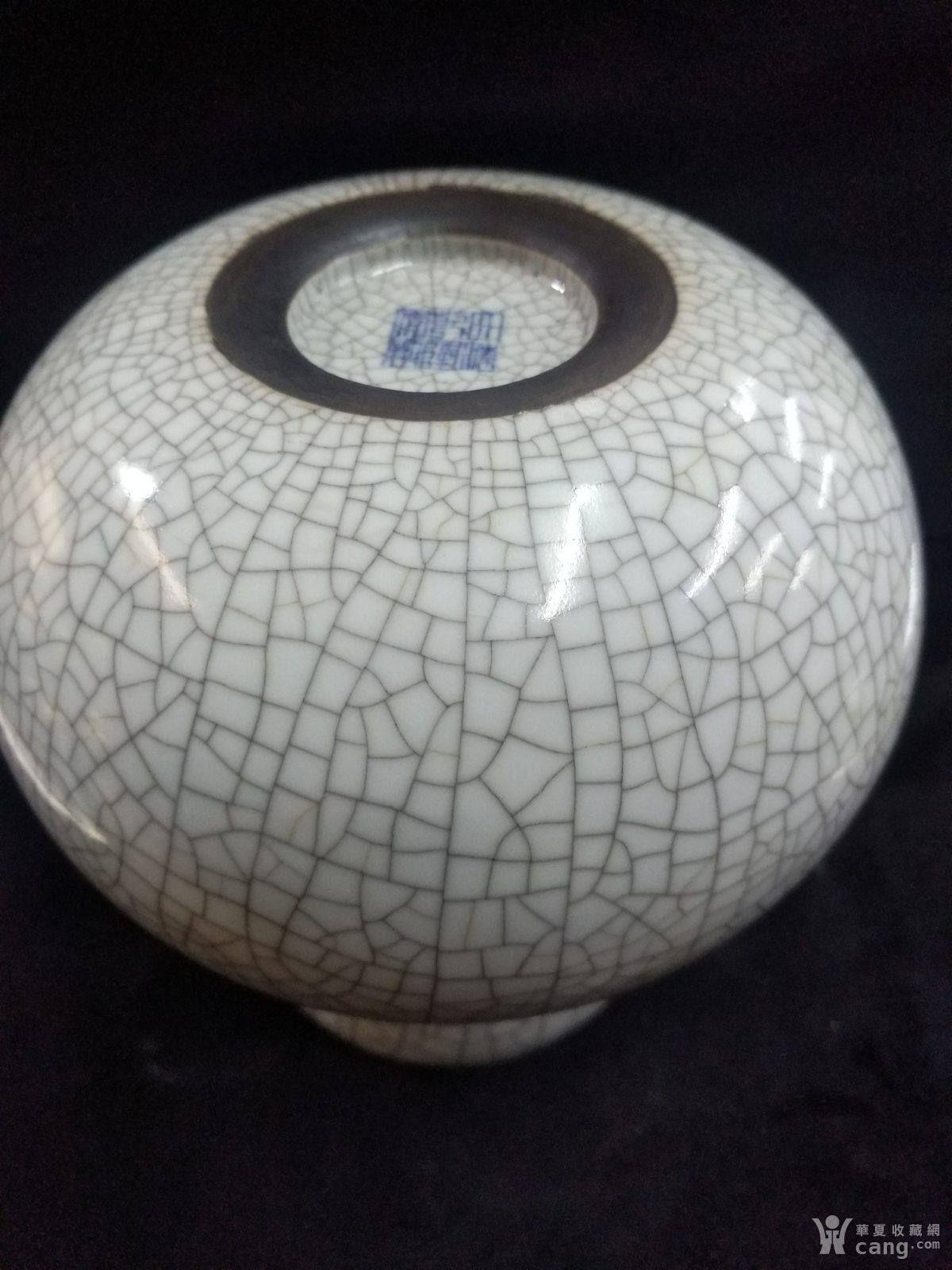 仿古工艺品 瓷器 清~代乾隆官仿哥窑葫芦瓶