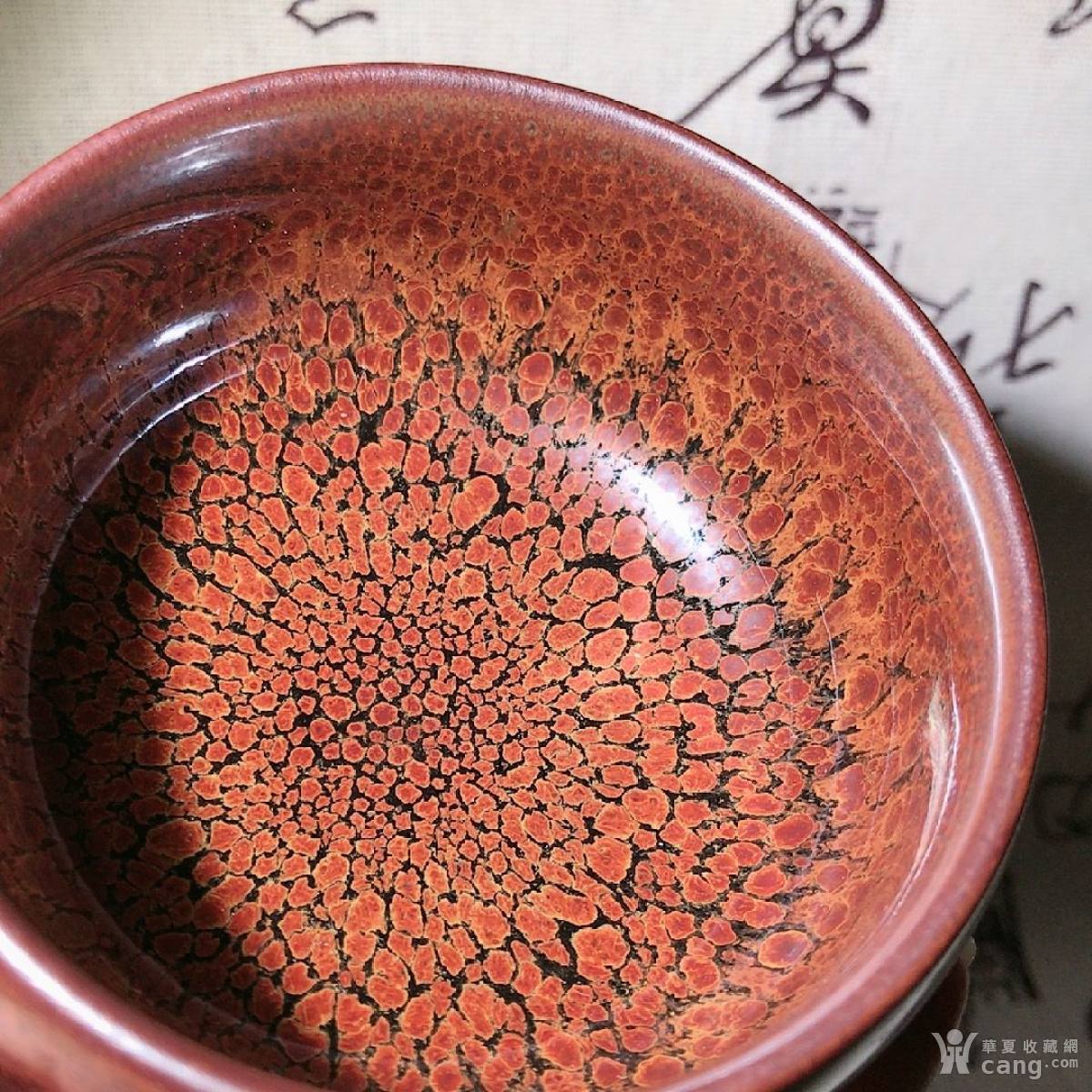 祥麟建盏 周祥麟器型:禅定纹理:火凤凰口径:8.