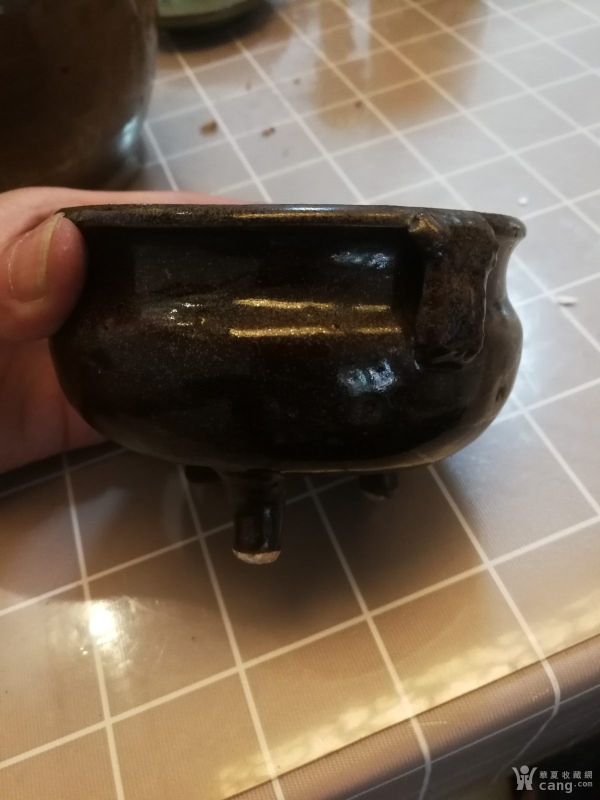 紫金釉香炉