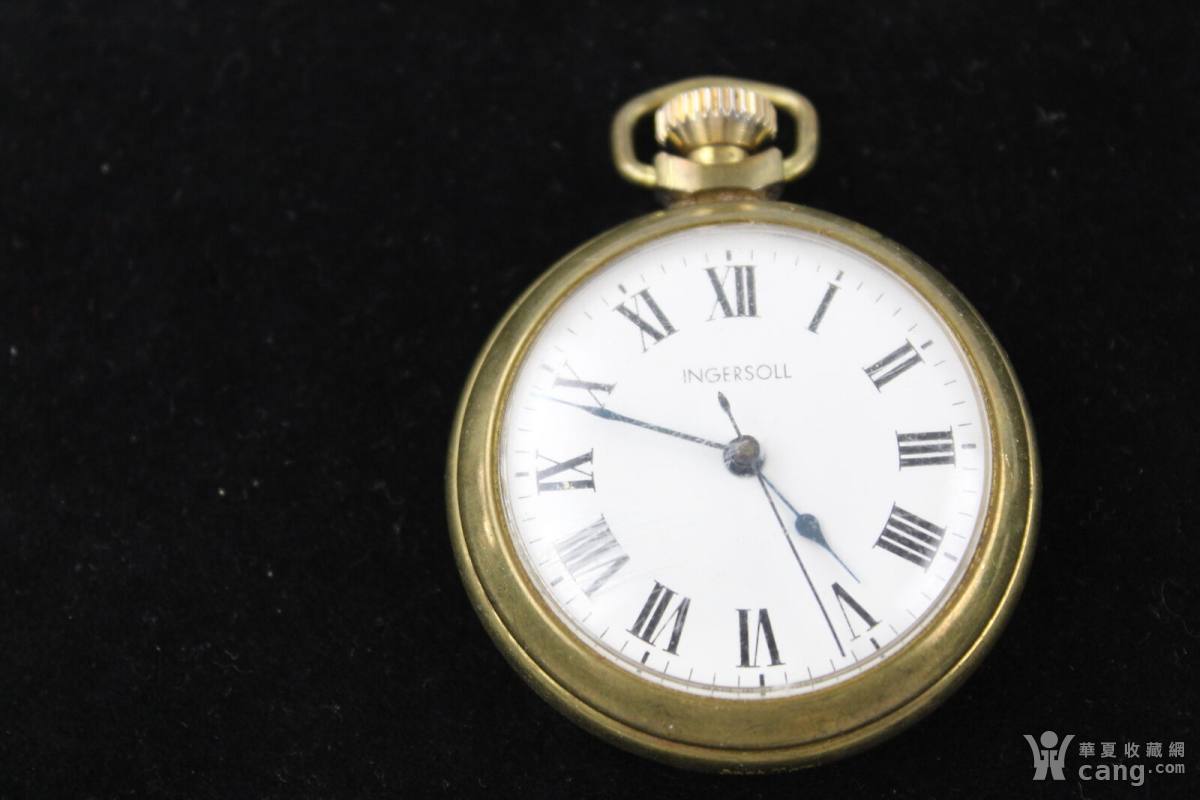 处理特价:英国英格索尔老怀表手动上弦 正常走时