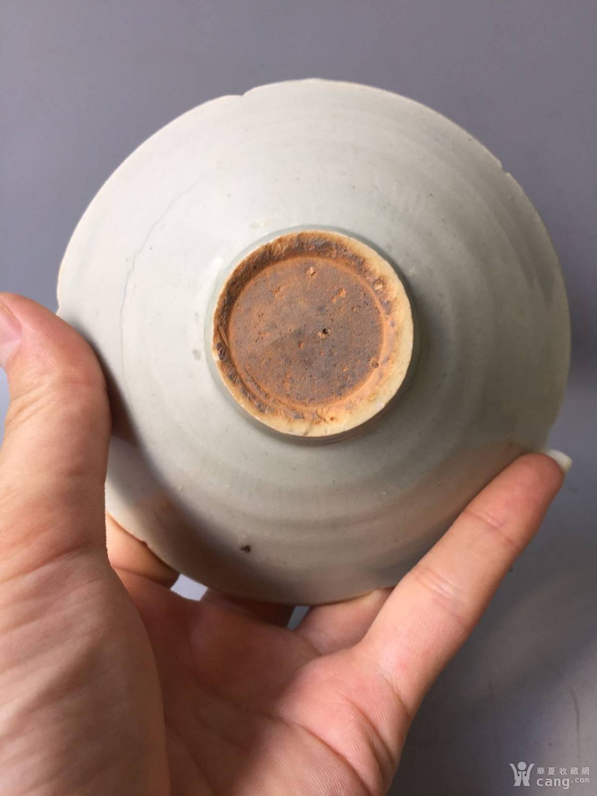 买对会场 宋湖田窑鸡心斗笠盏