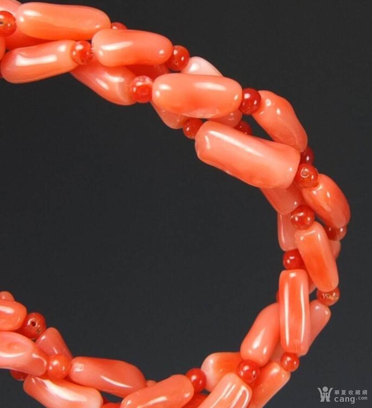 16.4克__天然孩儿面_*珊瑚*__项链
