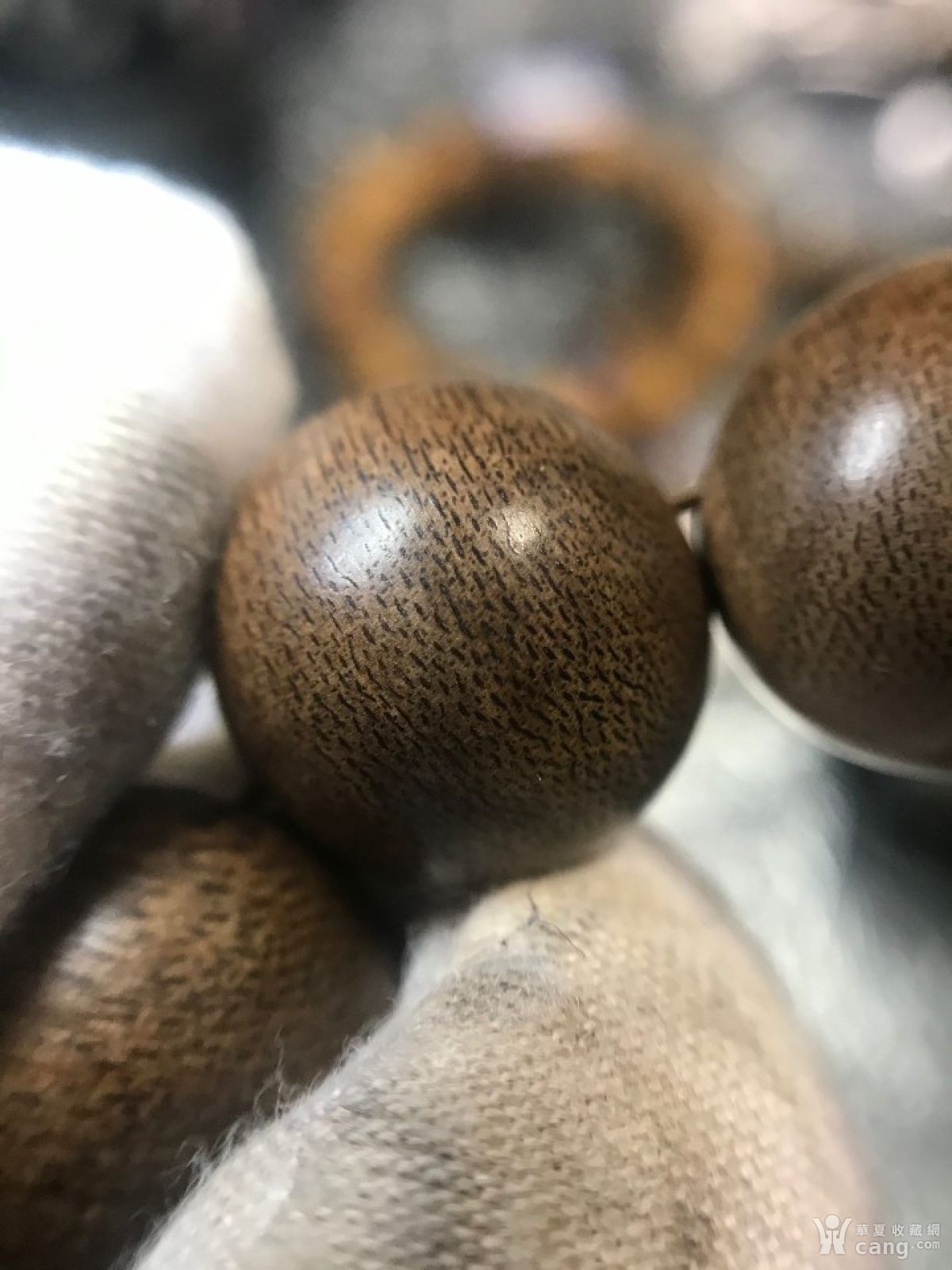 精品正区文莱老料沉香手串