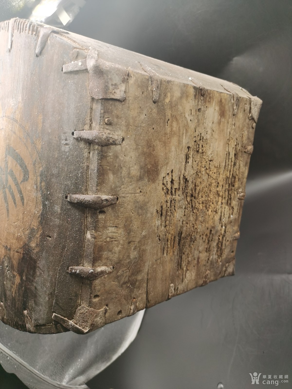 清代老堂名款木斗