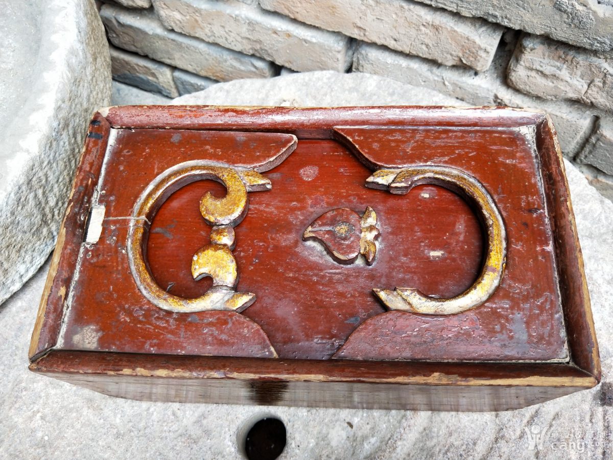 老木器机关盒子