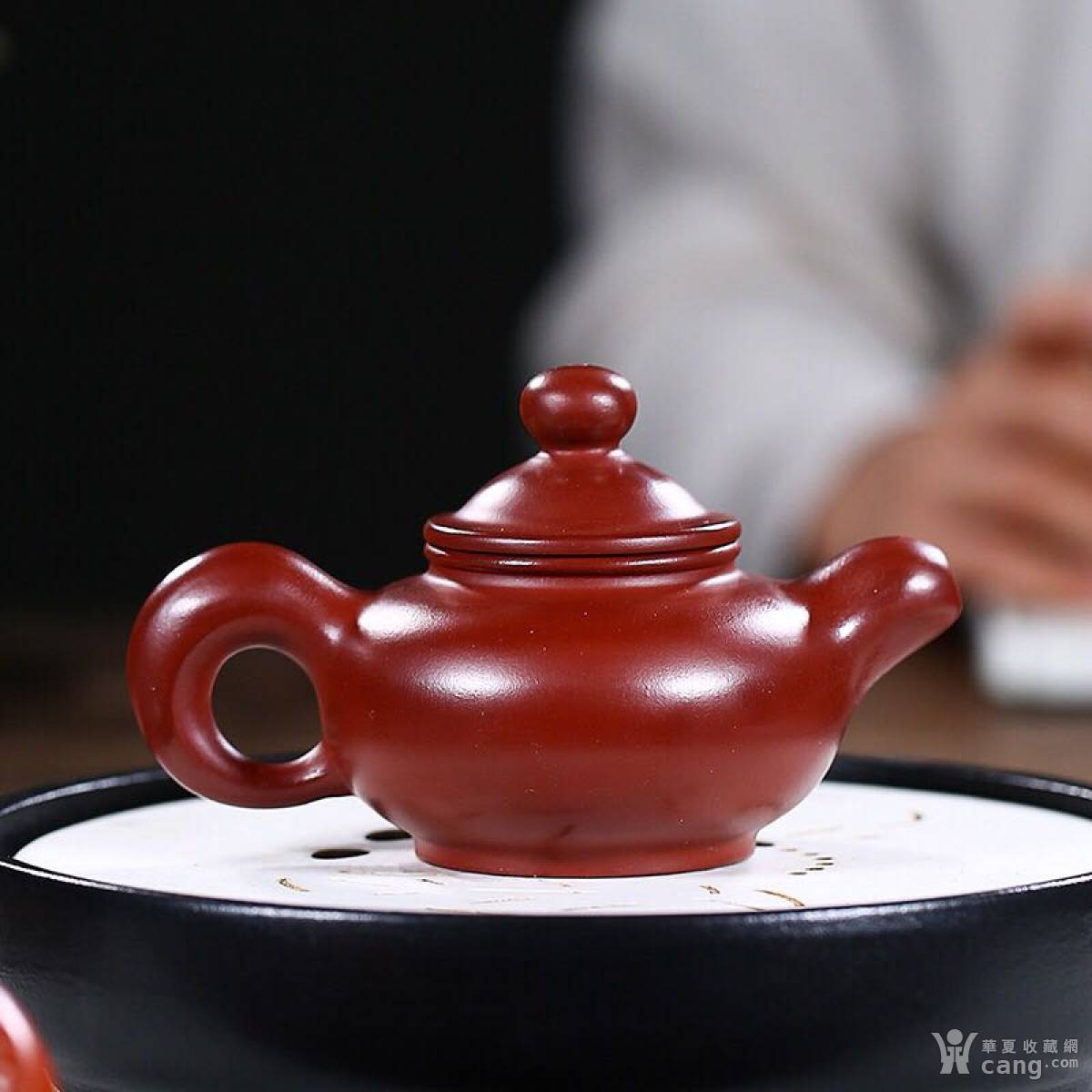 实力名家手工道洪松鼠壶