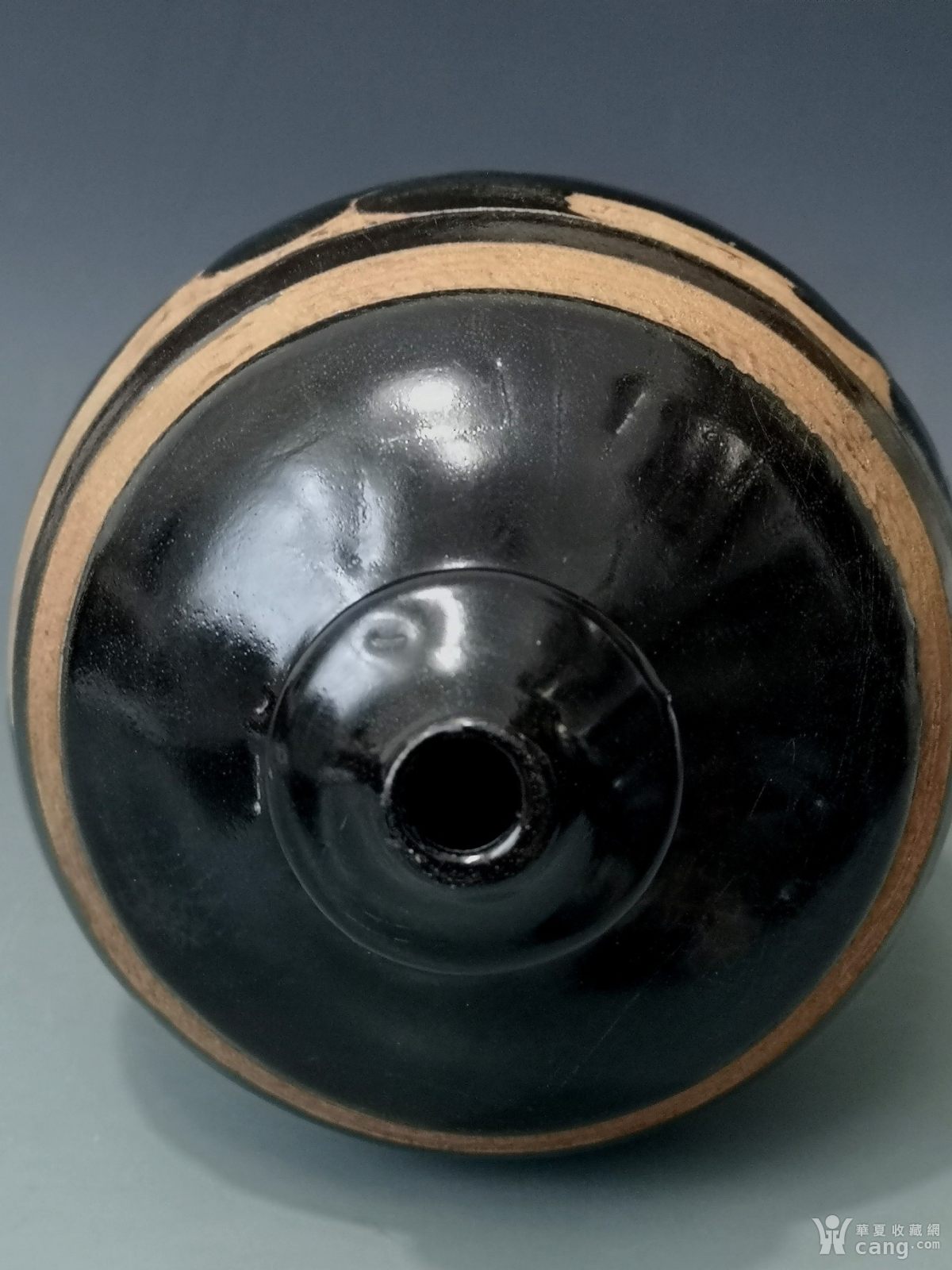 宋. 磁州窑黑釉剔花梅瓶