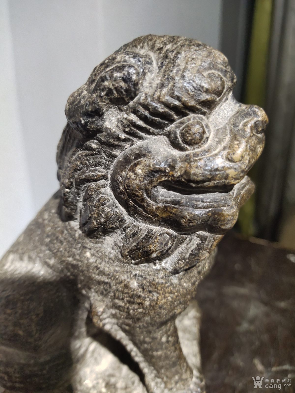 清代老石雕狮子 按头狮子 辟邪镇老狮子