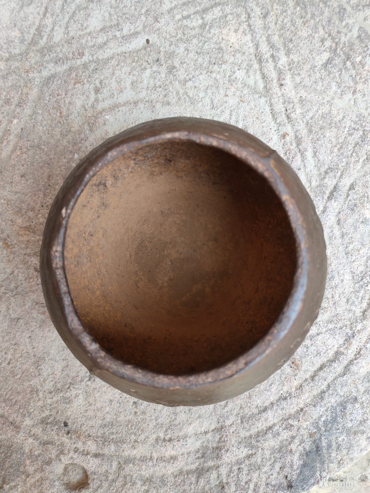 精品老铁器捣药罐