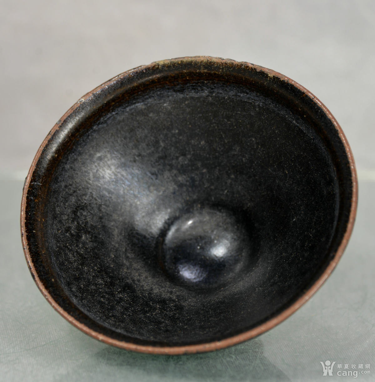 宋吉州窑黑釉盏(古178)