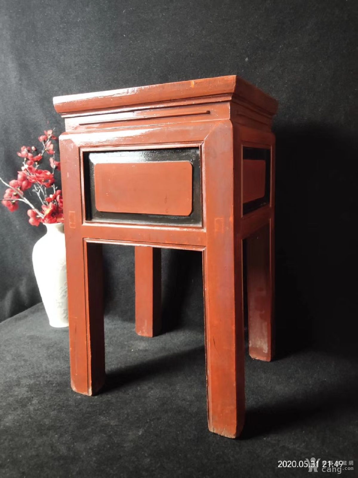 木雕老凳子,老木雕花板古董老家具古玩民俗老物件潮汕永春工