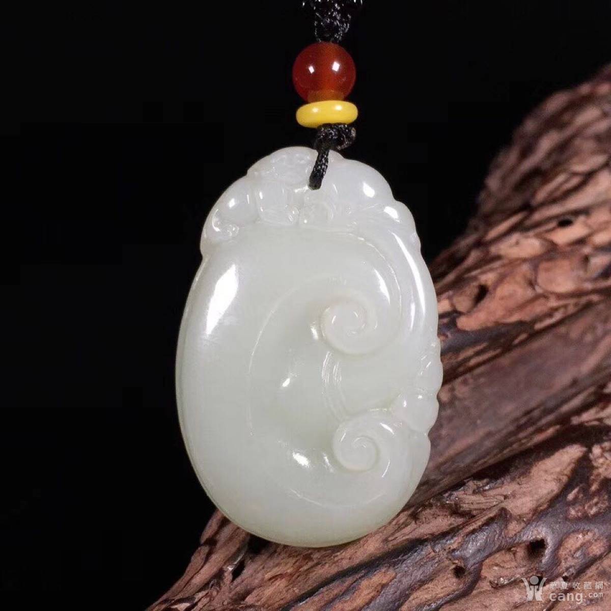 和田玉如意吊坠