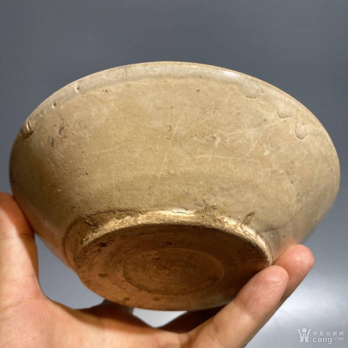 古玩瓷器古董高古瓷白釉碗