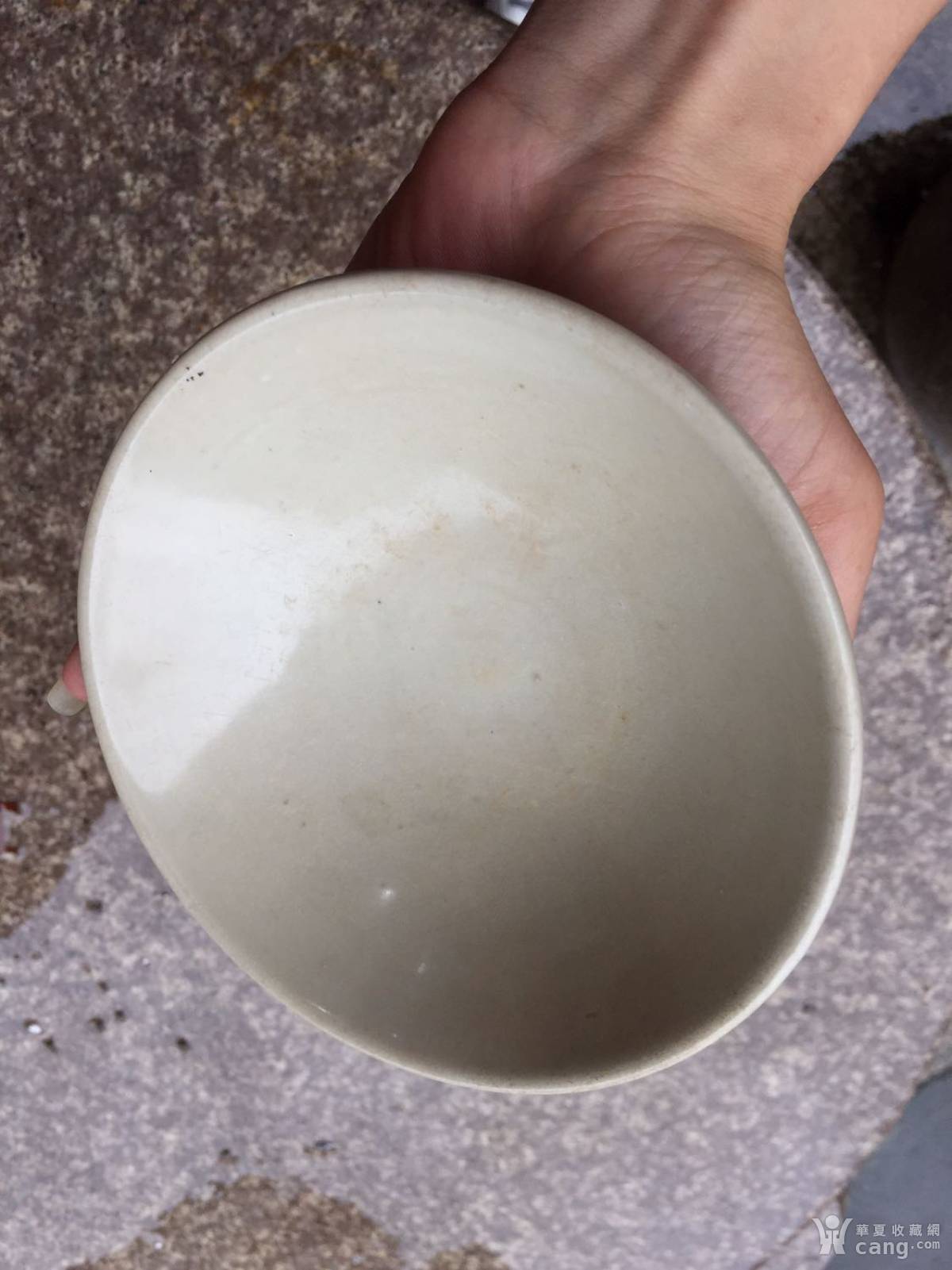邢窑白瓷玉璧底碗
