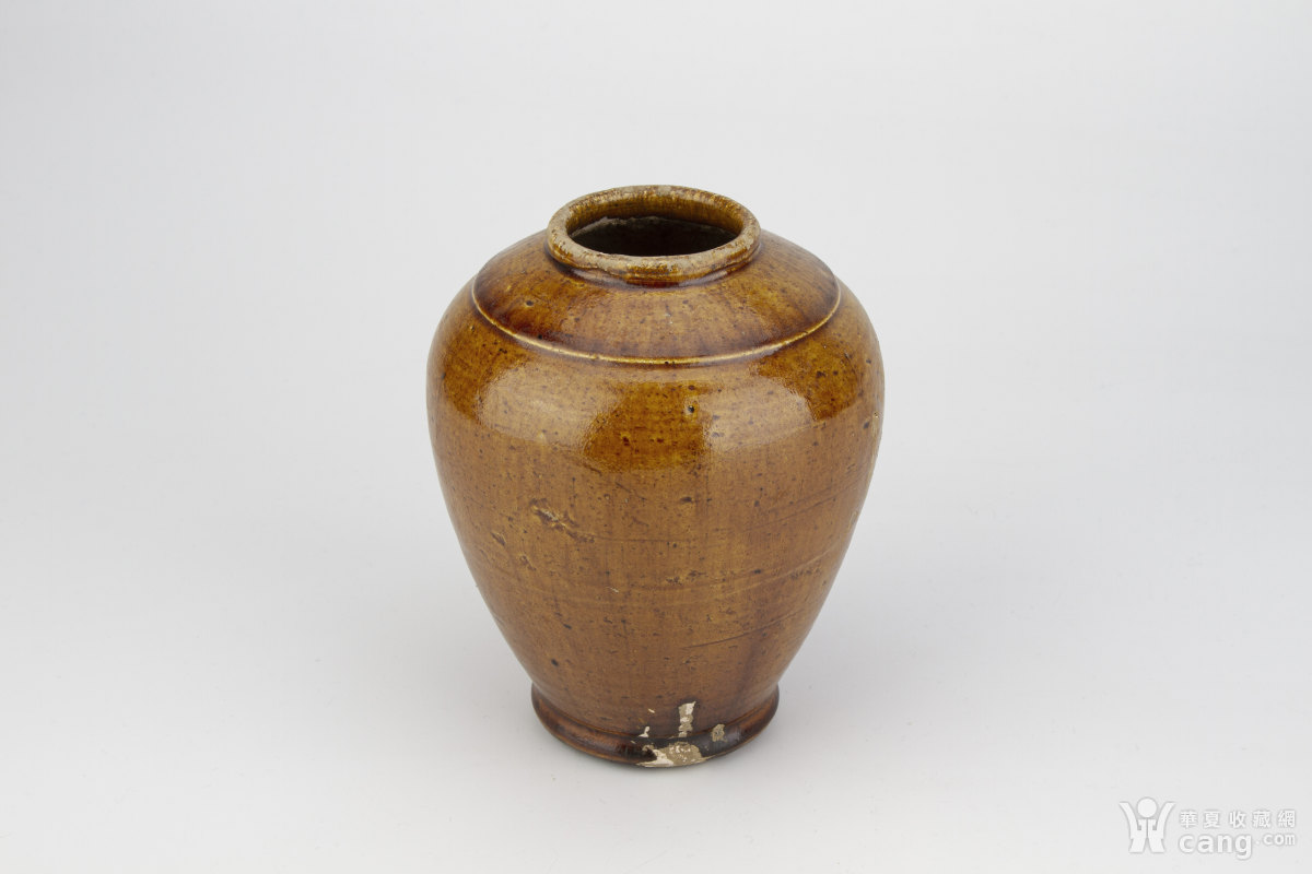 来自大唐的琥珀色 | 唐·巩县窑黄釉罐