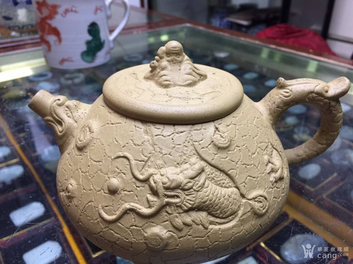 杂项 紫砂壶 段泥紫砂龙壶 漂亮的一把段泥壶,紫砂还是紫泥买家自己看