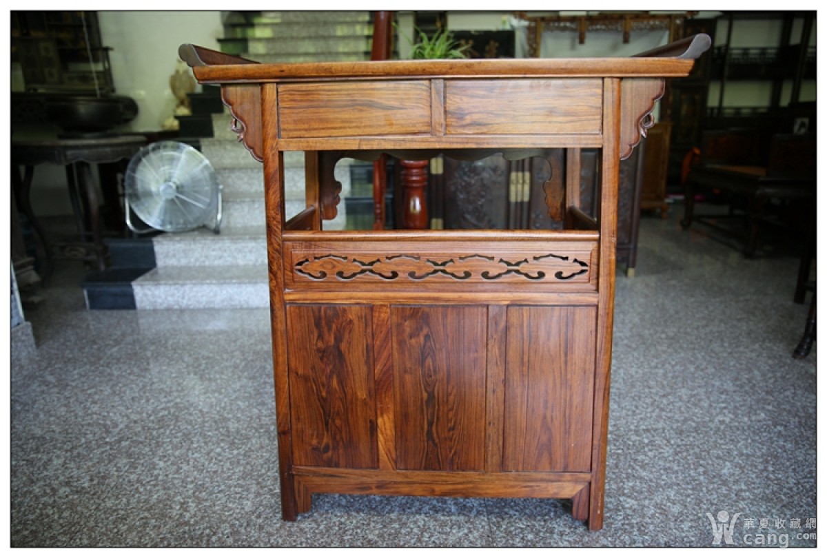 【香枝木·翘头香几】