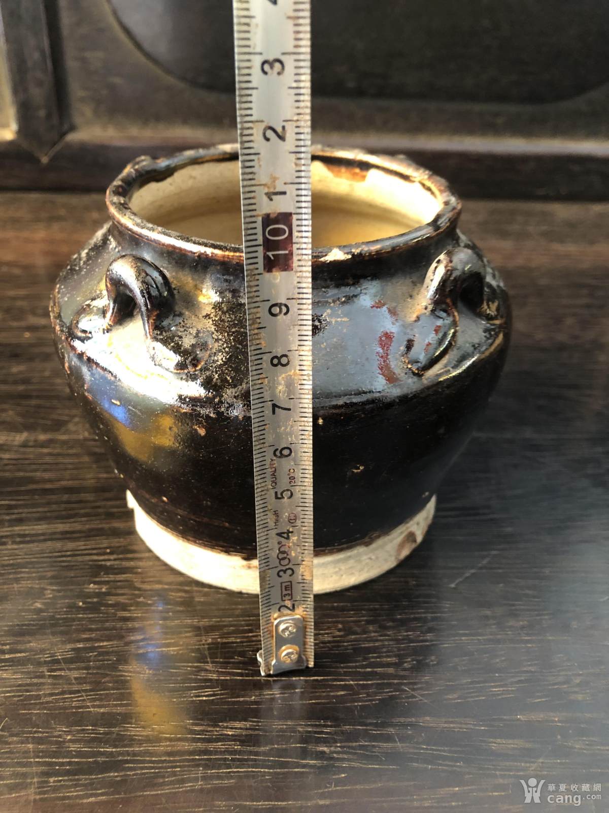 民国时期:黑釉罐