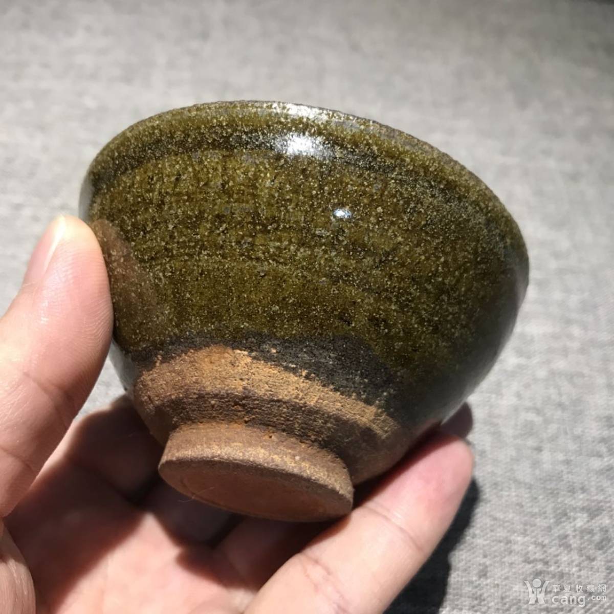 南-宋建窑茶叶末釉茶盏