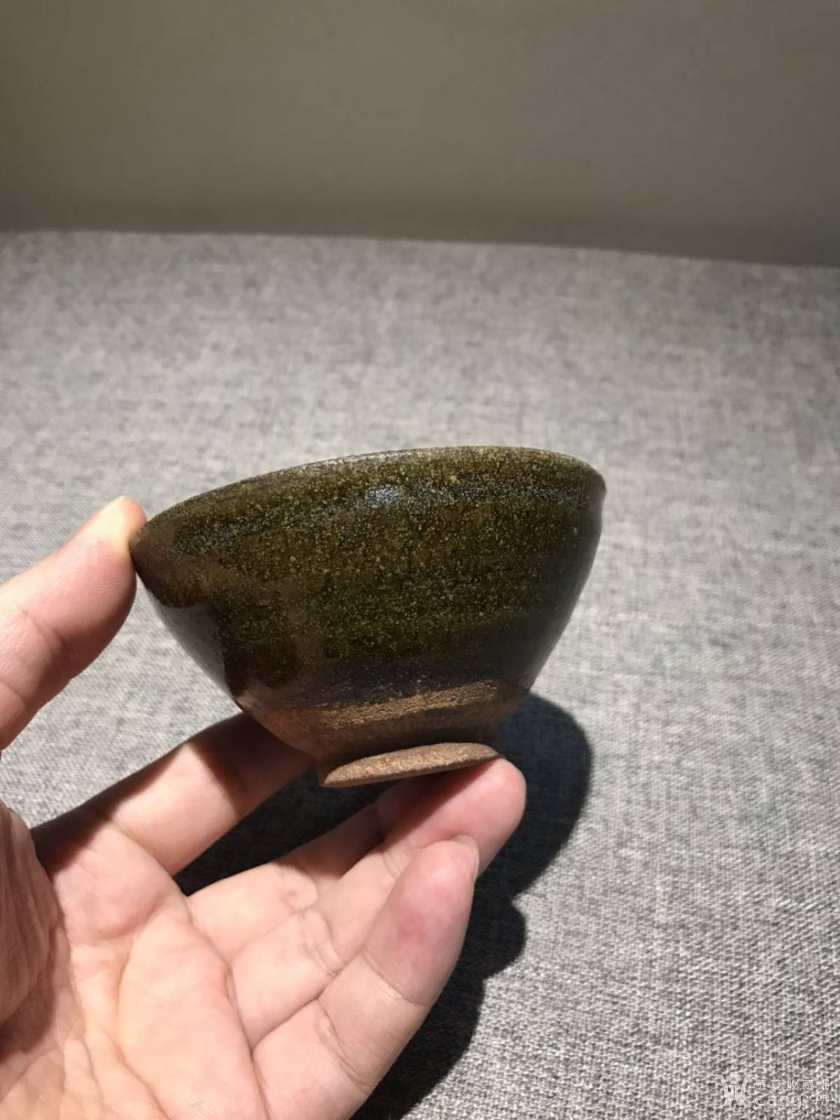 南-宋建窑茶叶末釉茶盏