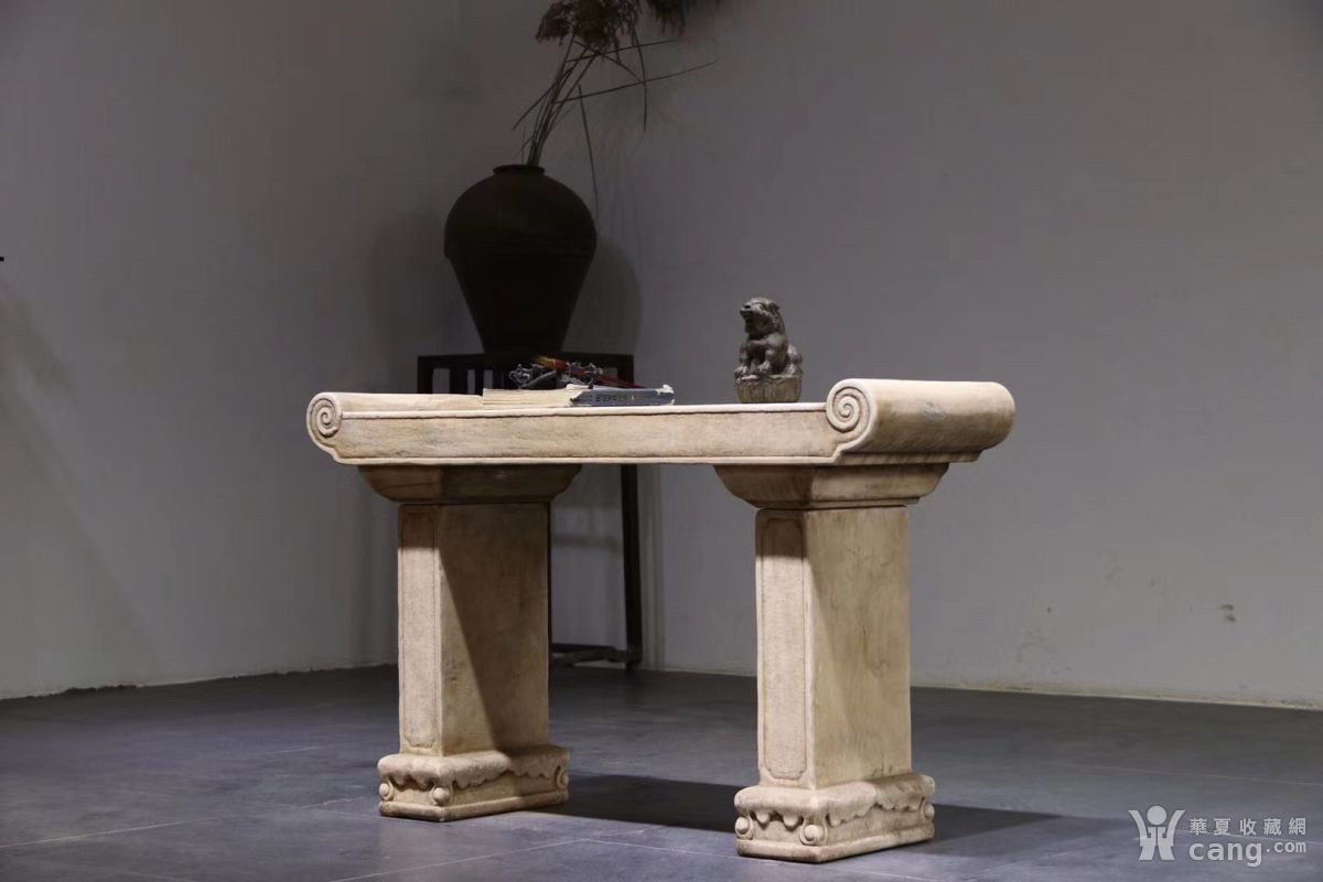 石桌(案)汉白玉三为一体