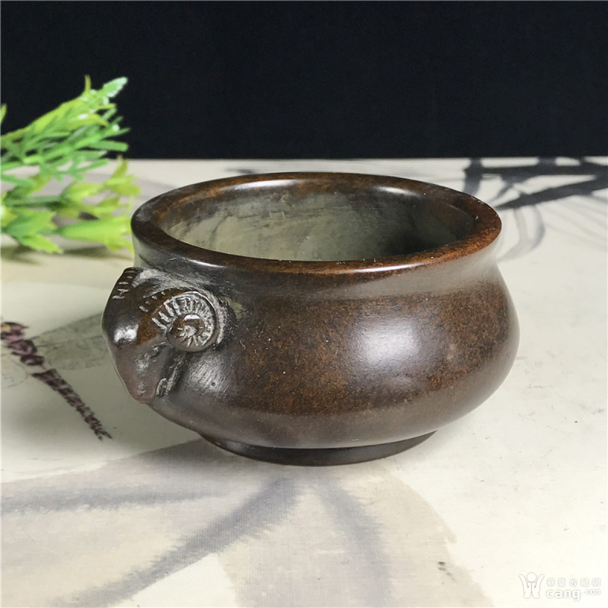 日本回流 铜器 香炉