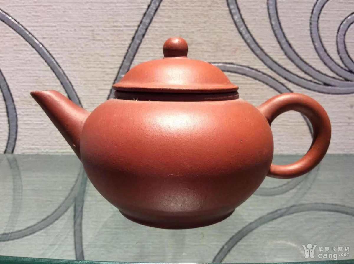 六十年代孟臣款朱泥紫砂壶