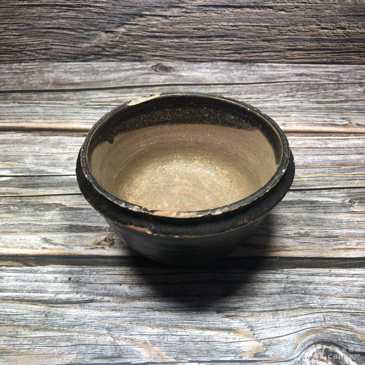 宋赣州窑香炉钵
