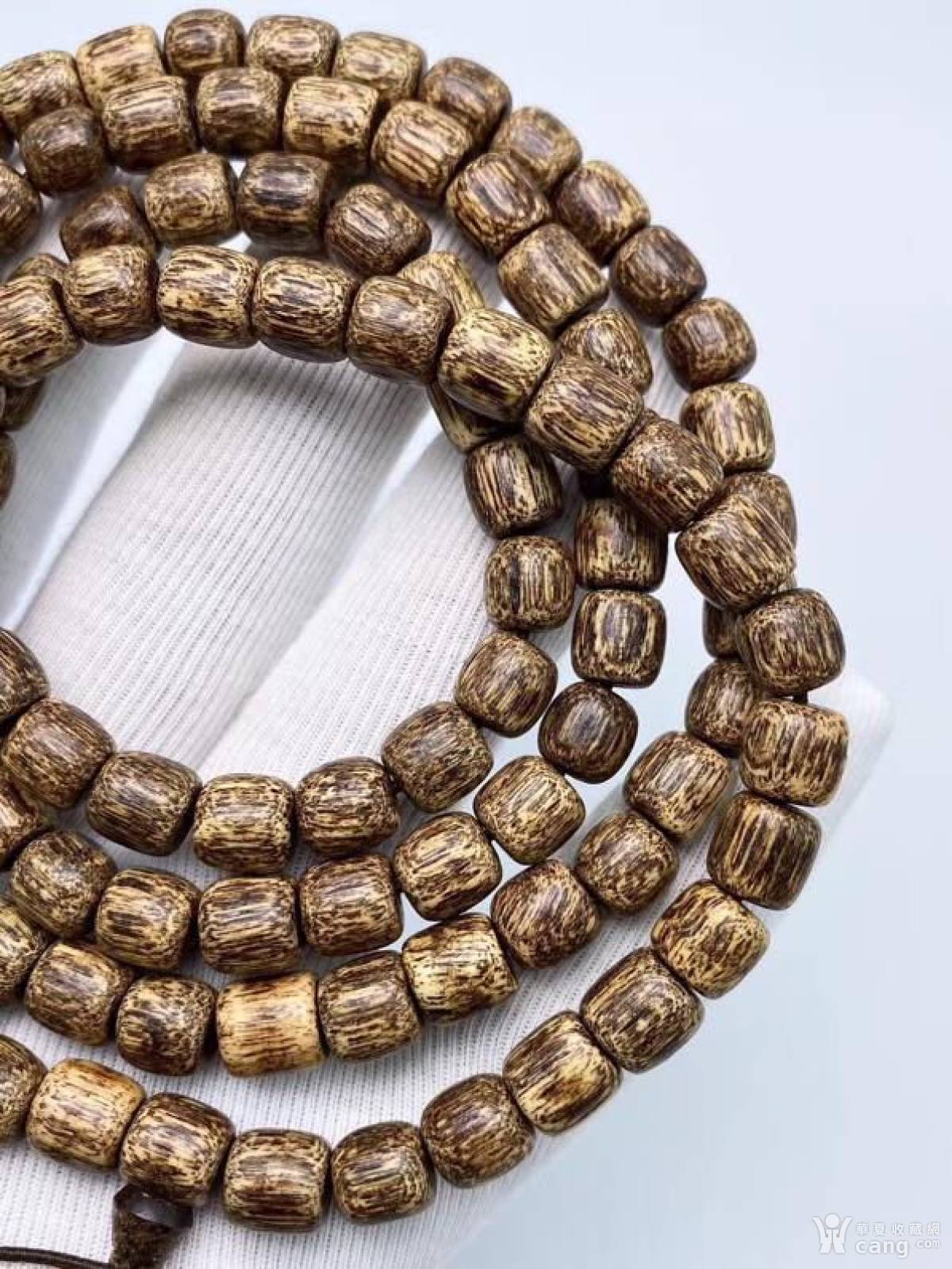 越南芽庄黄棋桶珠沉香 规格0.8*0.8cm克重30克 软