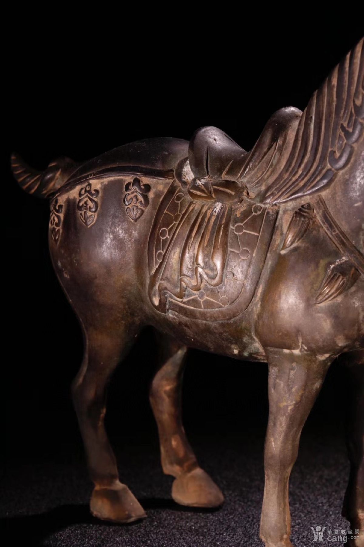 铜制马摆件一对_地摊交易_华夏收藏网