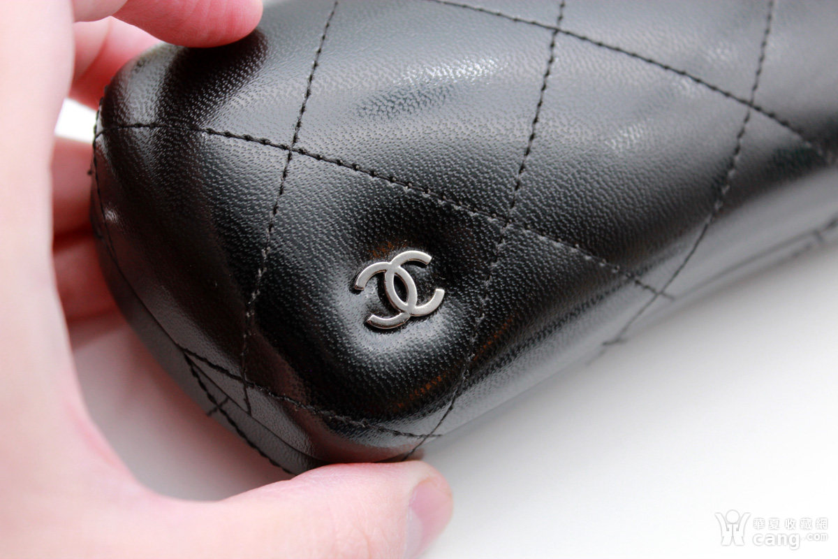 香奈儿chanel高级眼镜盒*皮质·意大利原产·全新