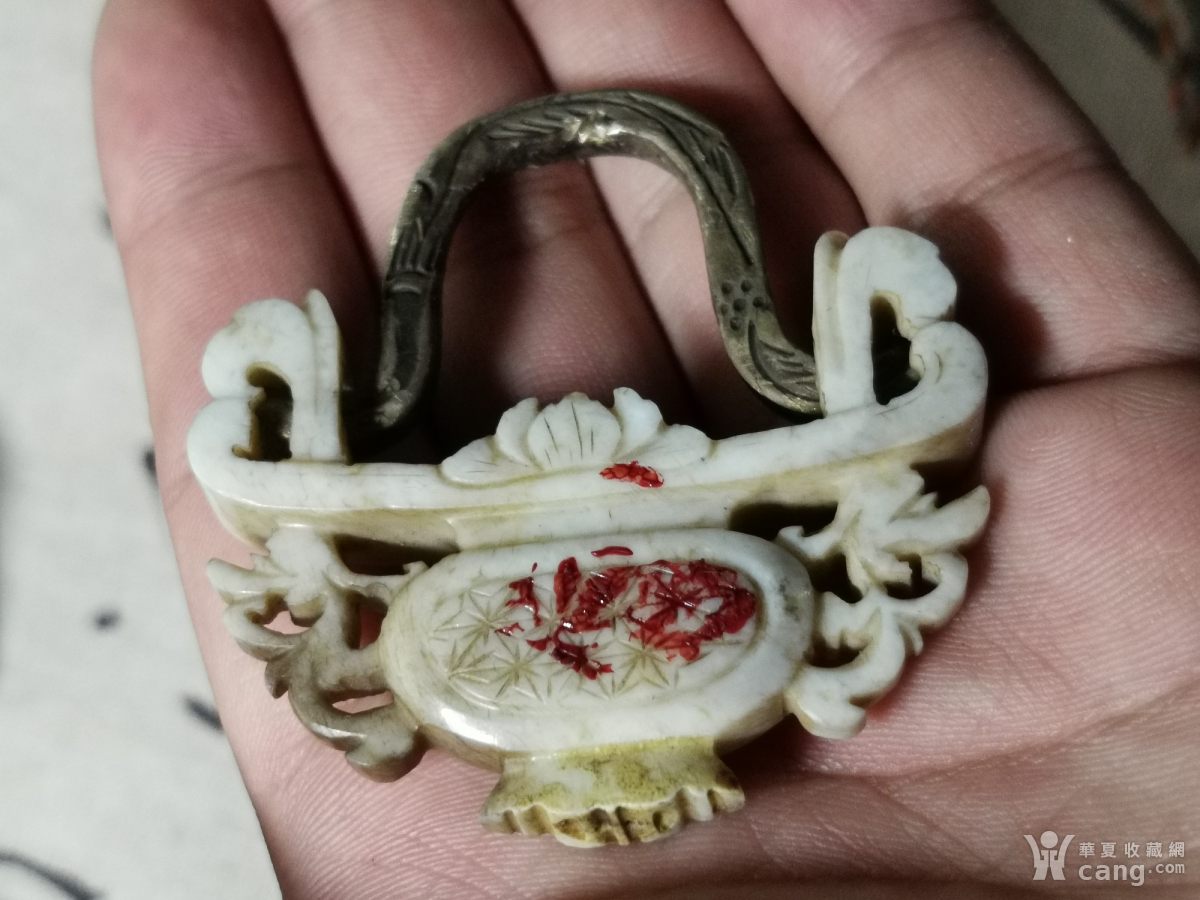 明朝双龙花篮香囊