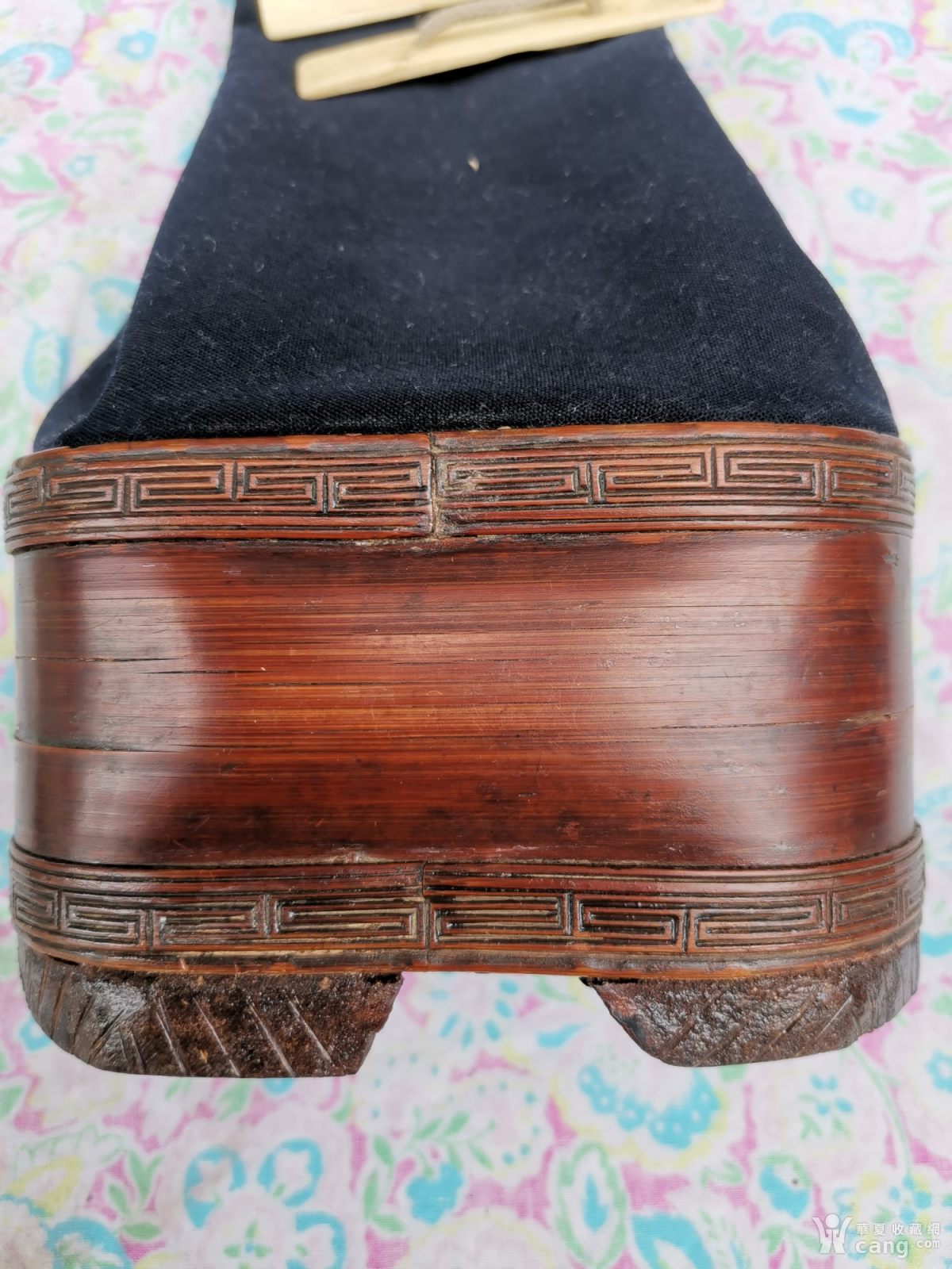 乡下收清代竹子鹌鹑鸟笼