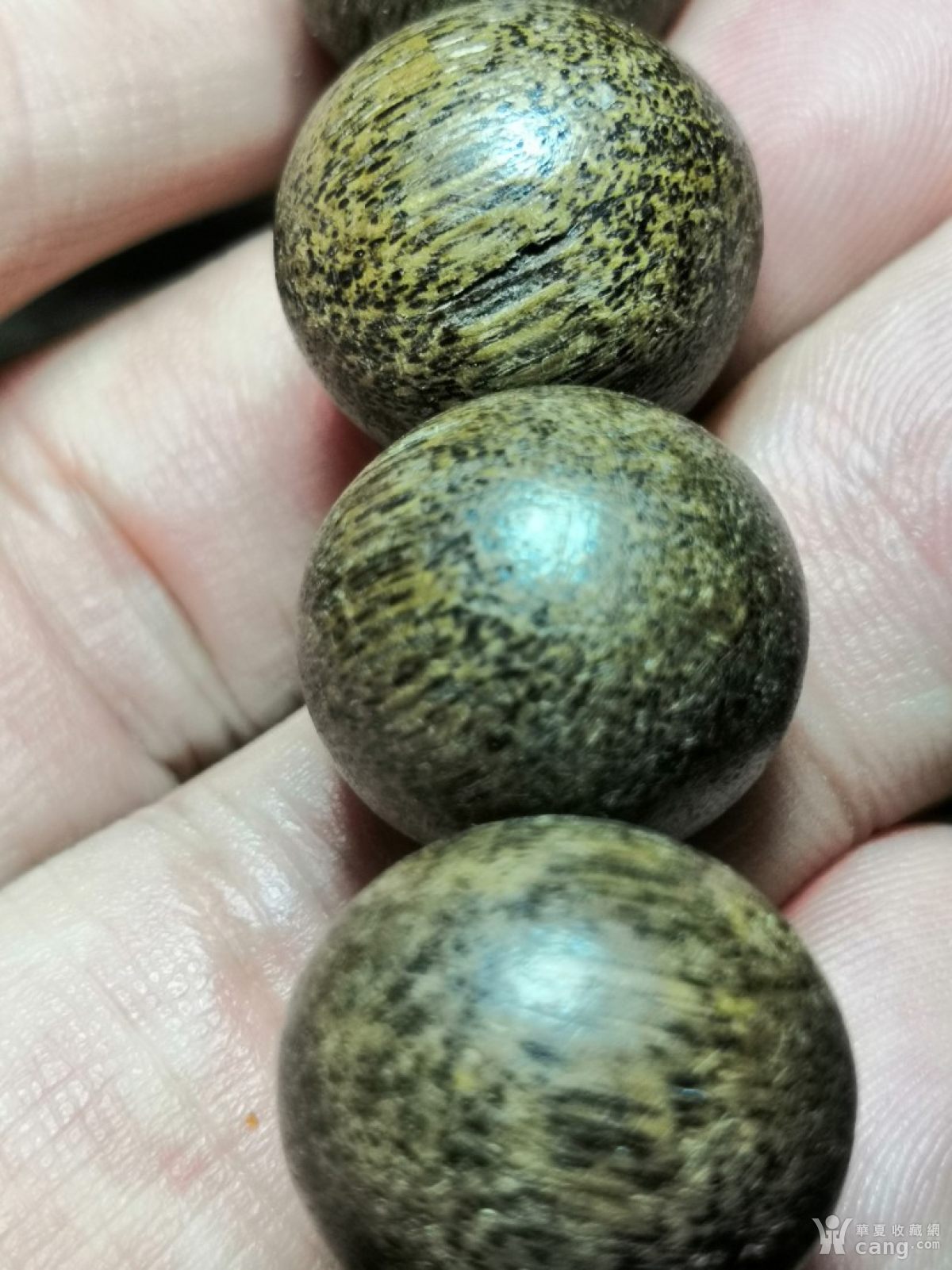 越南莺歌绿沉香1.2手串