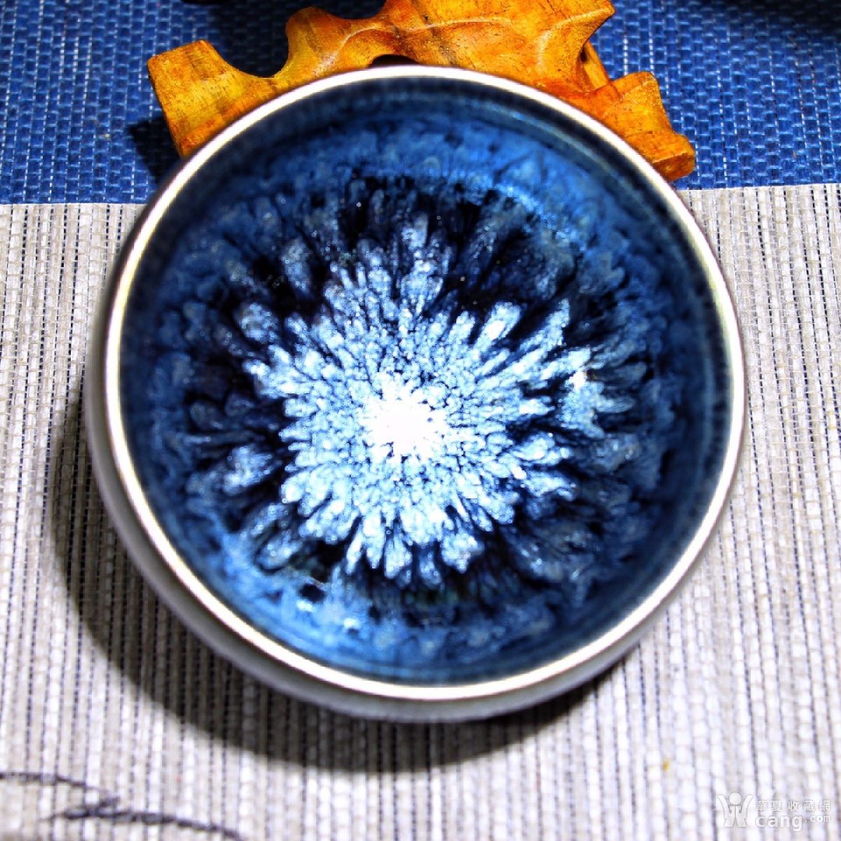 【作品】百花盏【作者】连宏达【杯型】禅定盏 【规格】