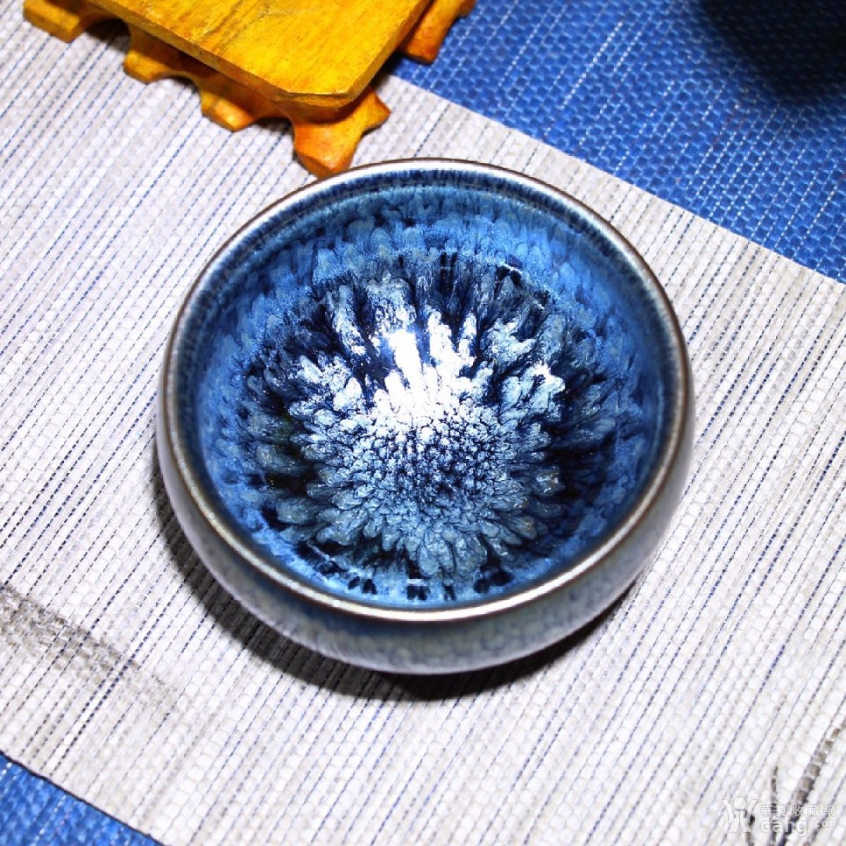 【作品】百花盏【作者】连宏达【杯型】禅定盏 【规格】