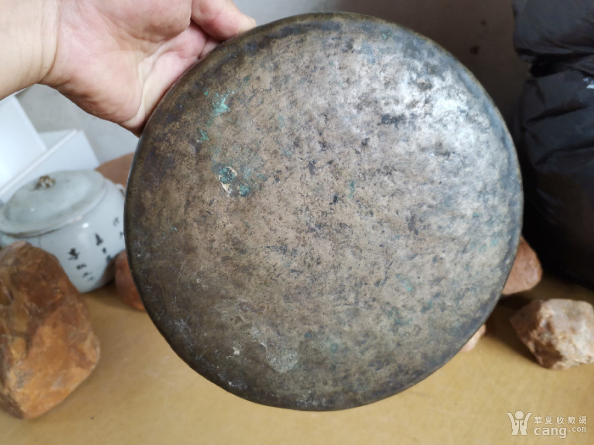 明代万历时期风磨铜锣一只