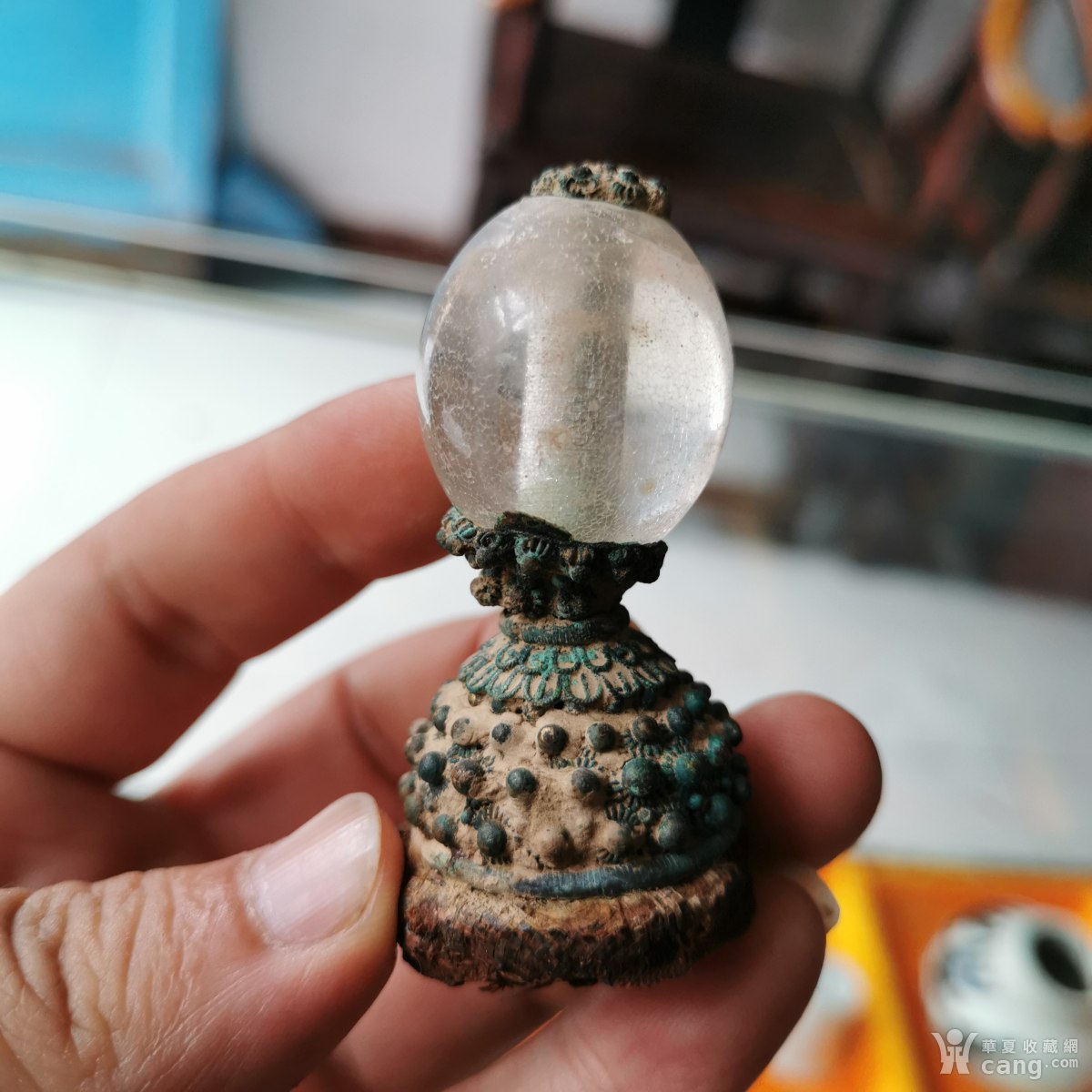清代官帽珠帽顶珠