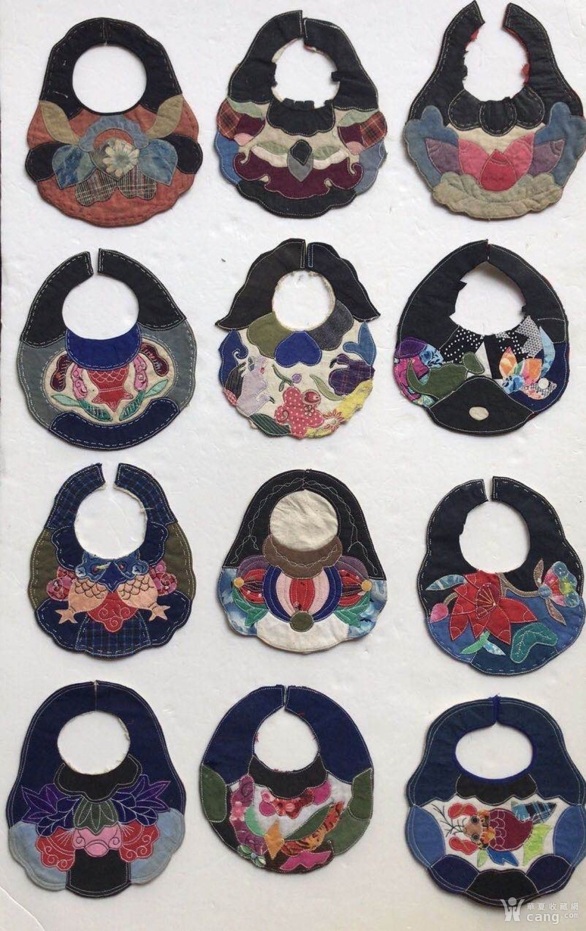 清代民国拼布绣品一批