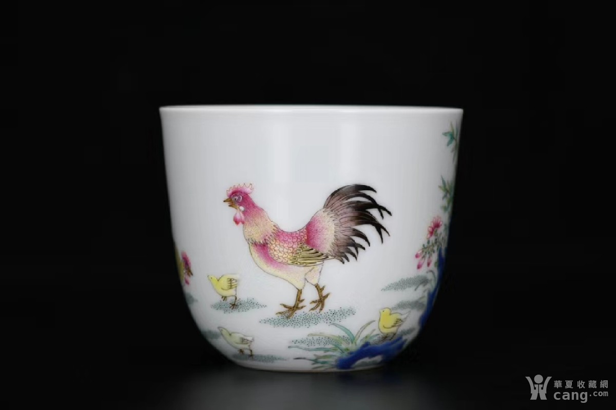 珐琅彩鸡缸杯