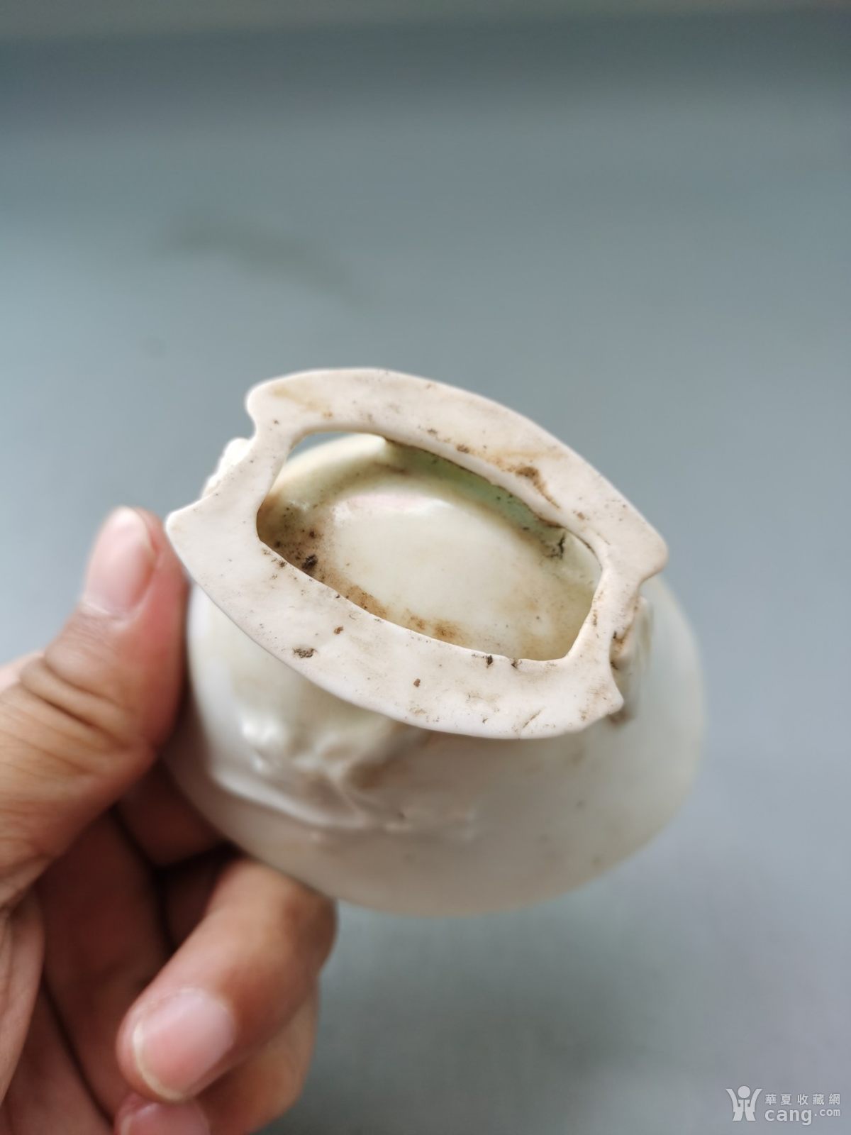 清中期德化窑马蹄杯