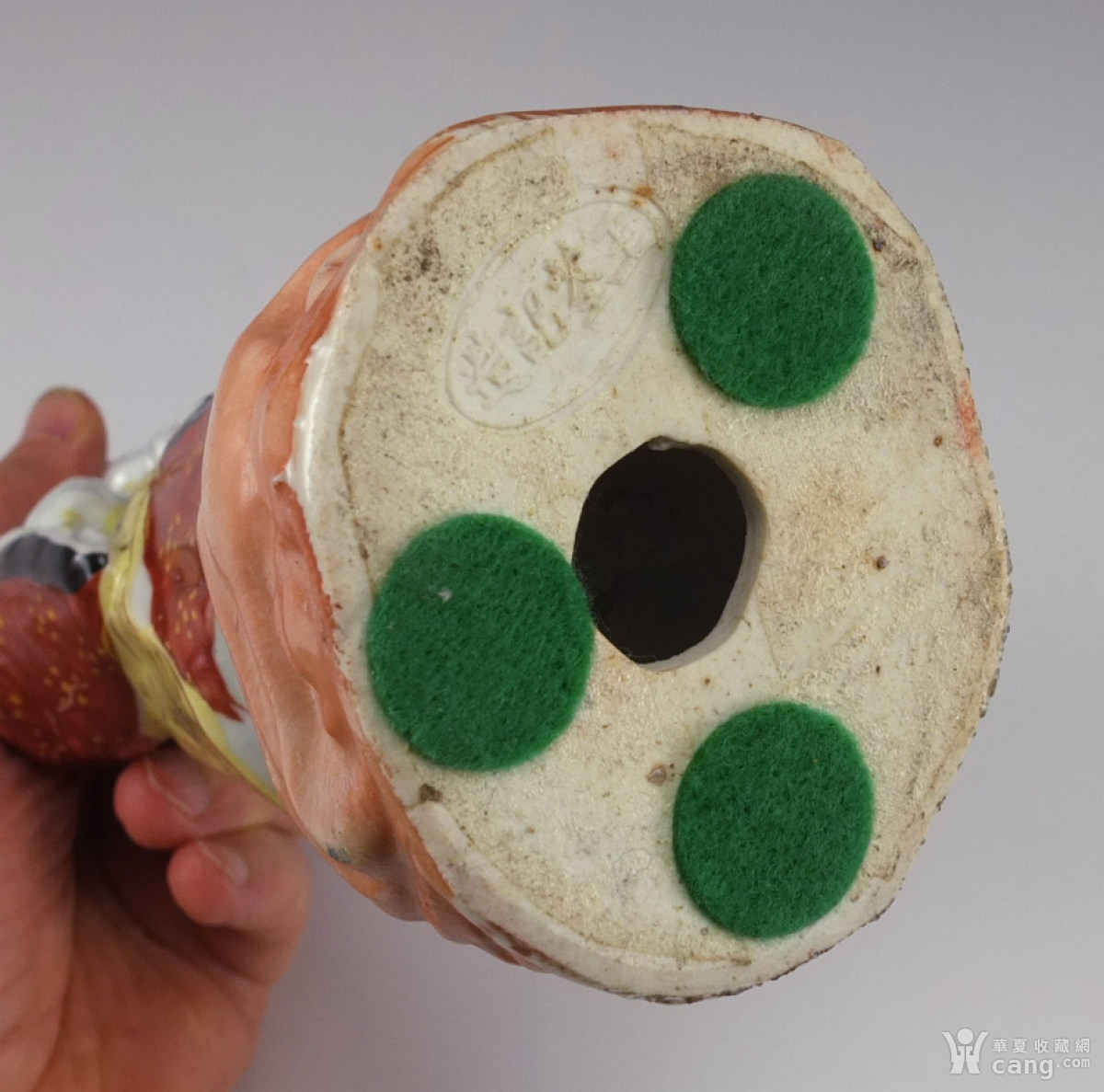 民国王荃记造四字款何仙姑雕塑像摆件