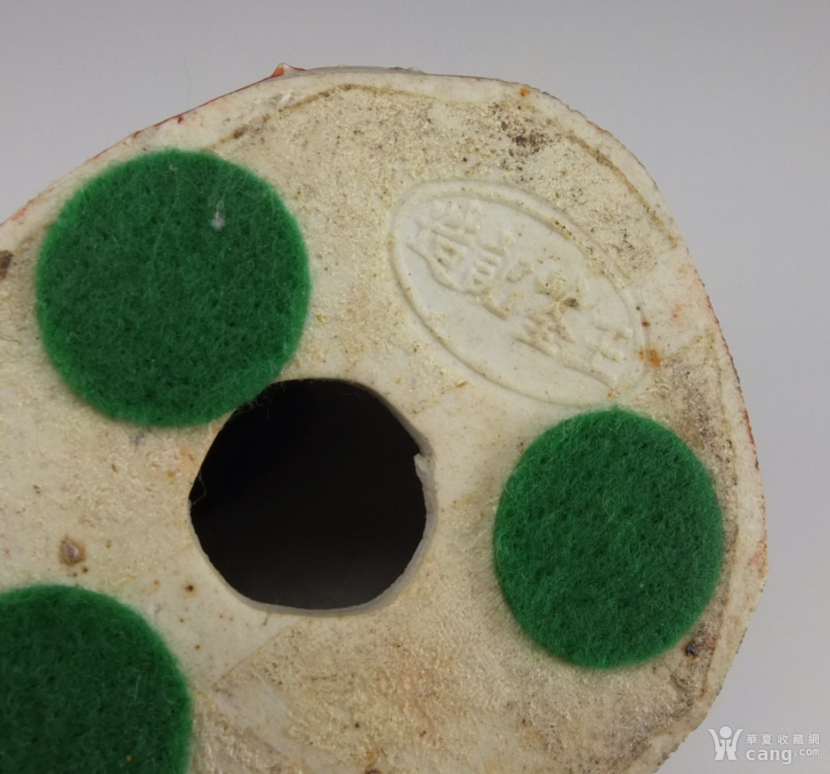 民国王荃记造四字款何仙姑雕塑像摆件