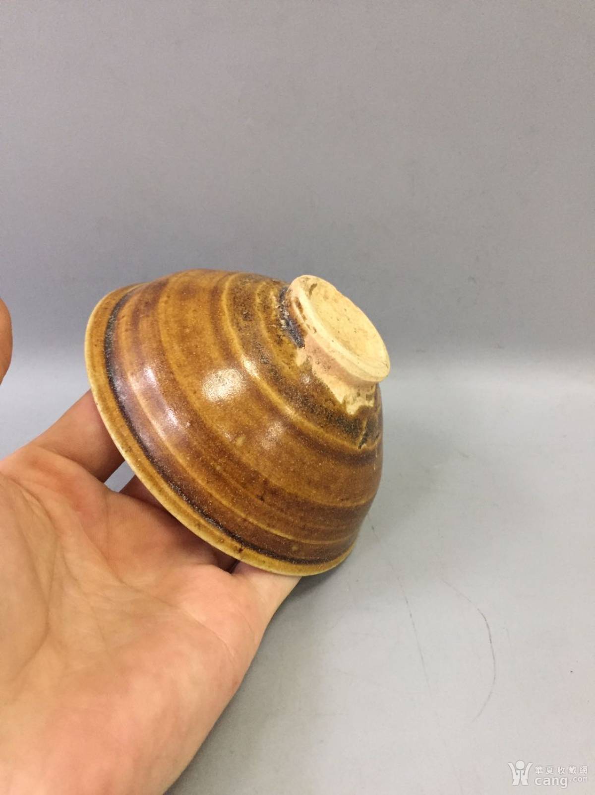 宋将乐窑鸡心斗笠盏