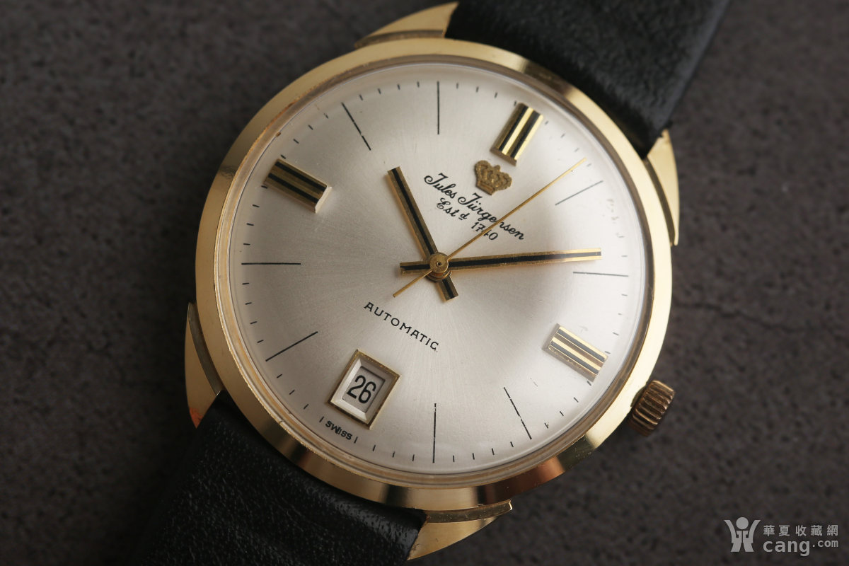 瑞士贵族名表佳士杰根生古董表 14k黄金 猫耳设计 皇室御用