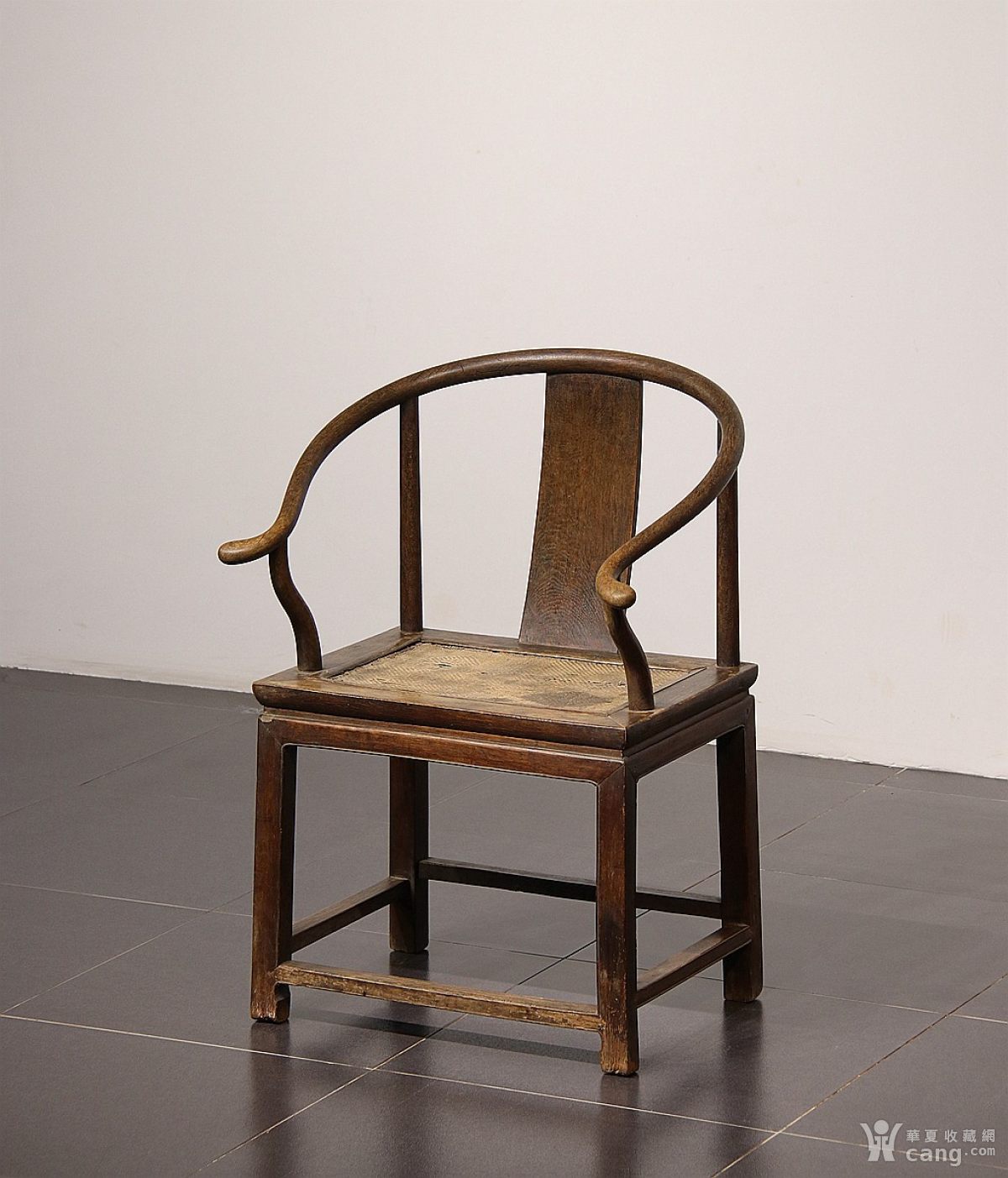 【 藏器 红柞木无联邦棍圈椅 】