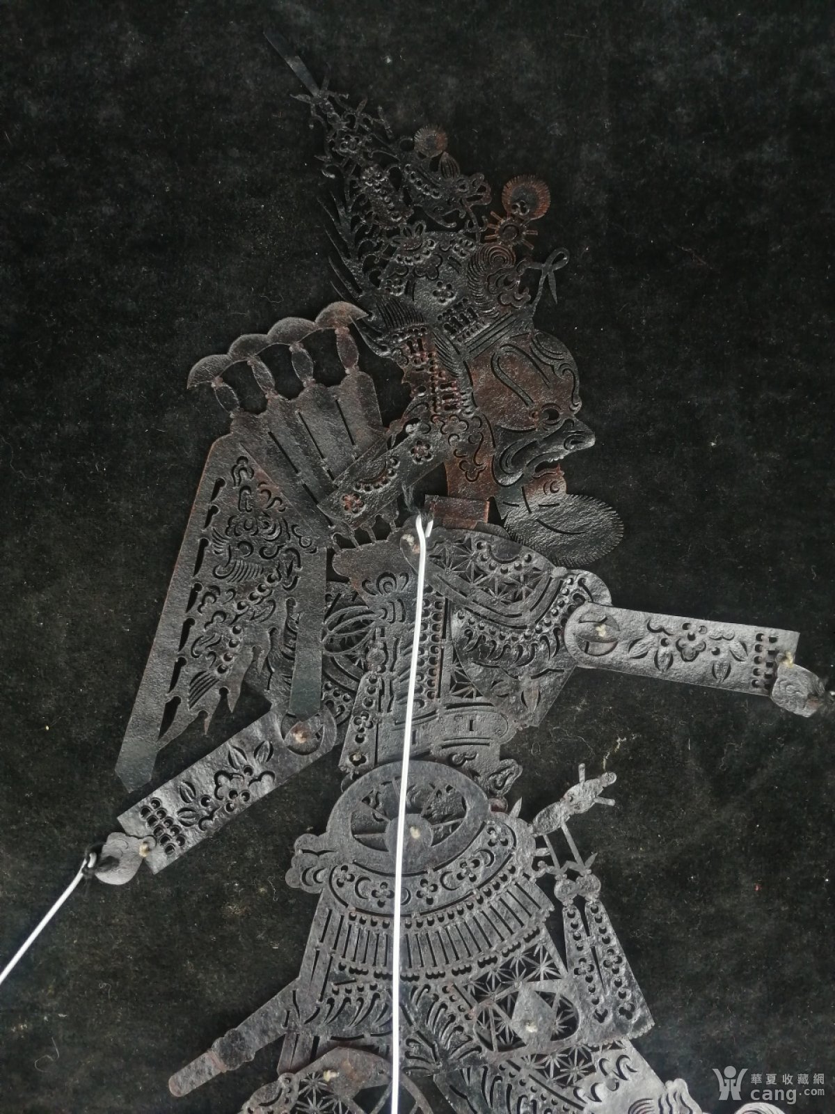 老niu皮手工制作老皮影戏(张飞)