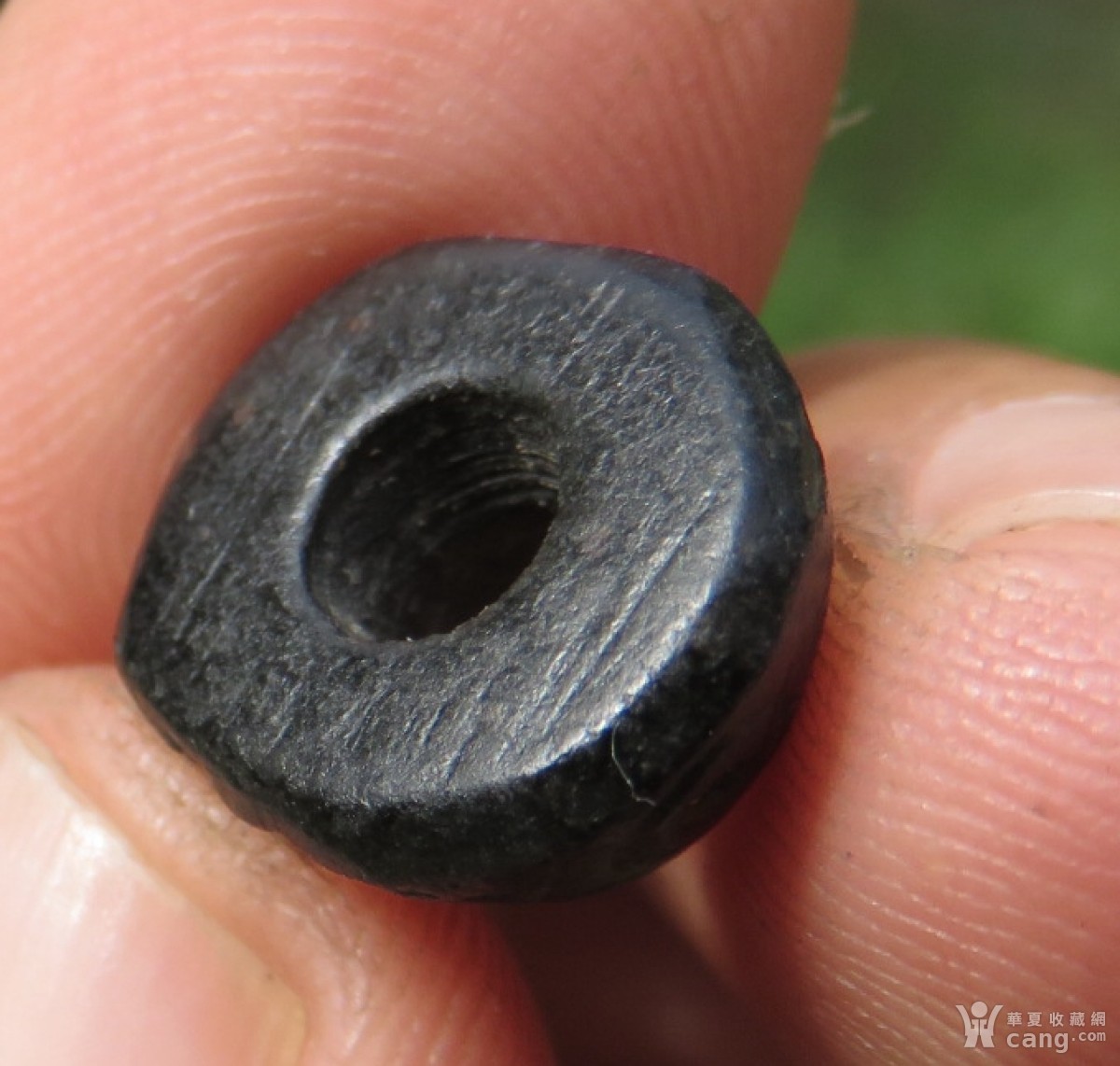 千年殊圣带眼老黑石珠